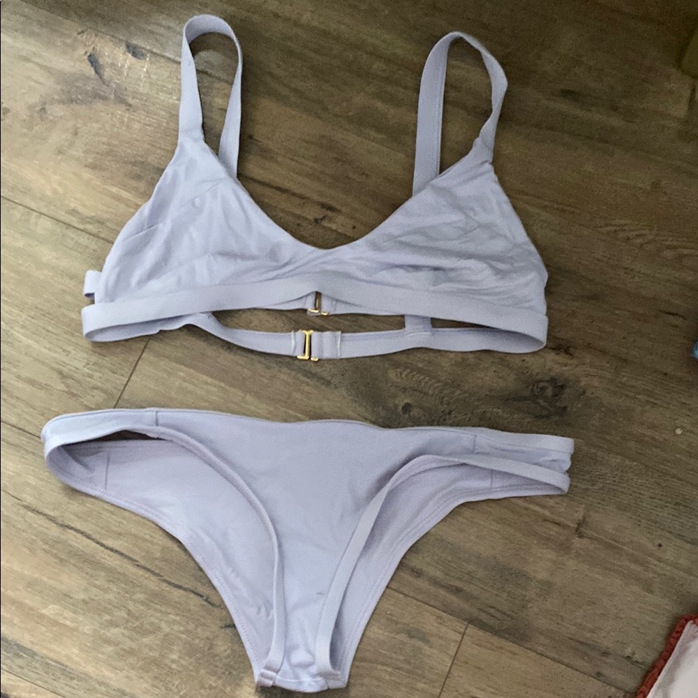 Women's White Bikini Set